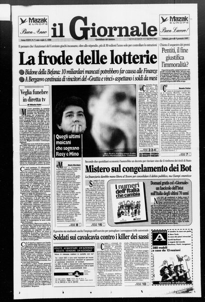 Il giornale : quotidiano del mattino